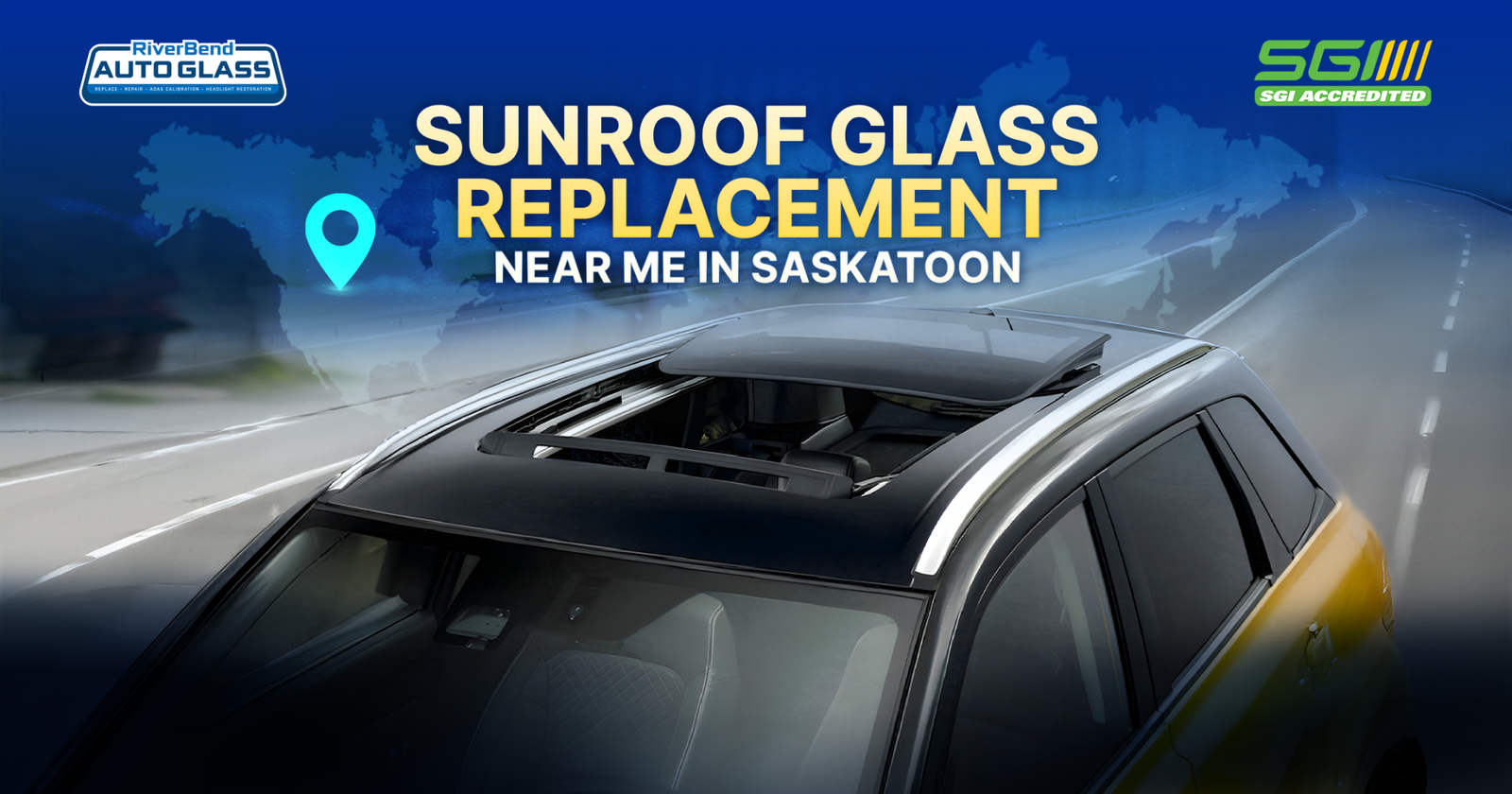 Sunroof Glass Replacement Near Me in Saskatoon