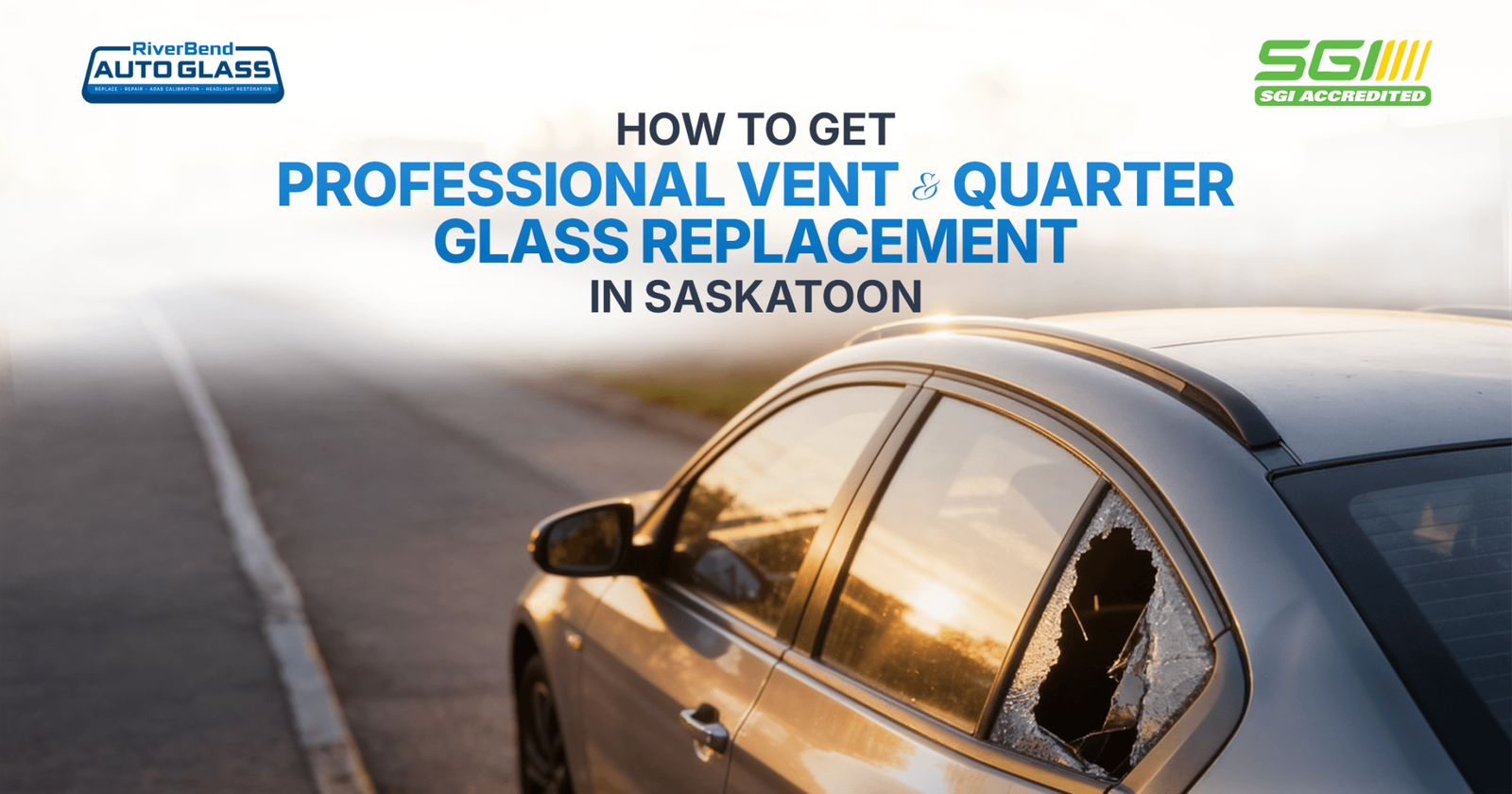 Professional Vent & Quarter Glass Replacement in Saskatoon
